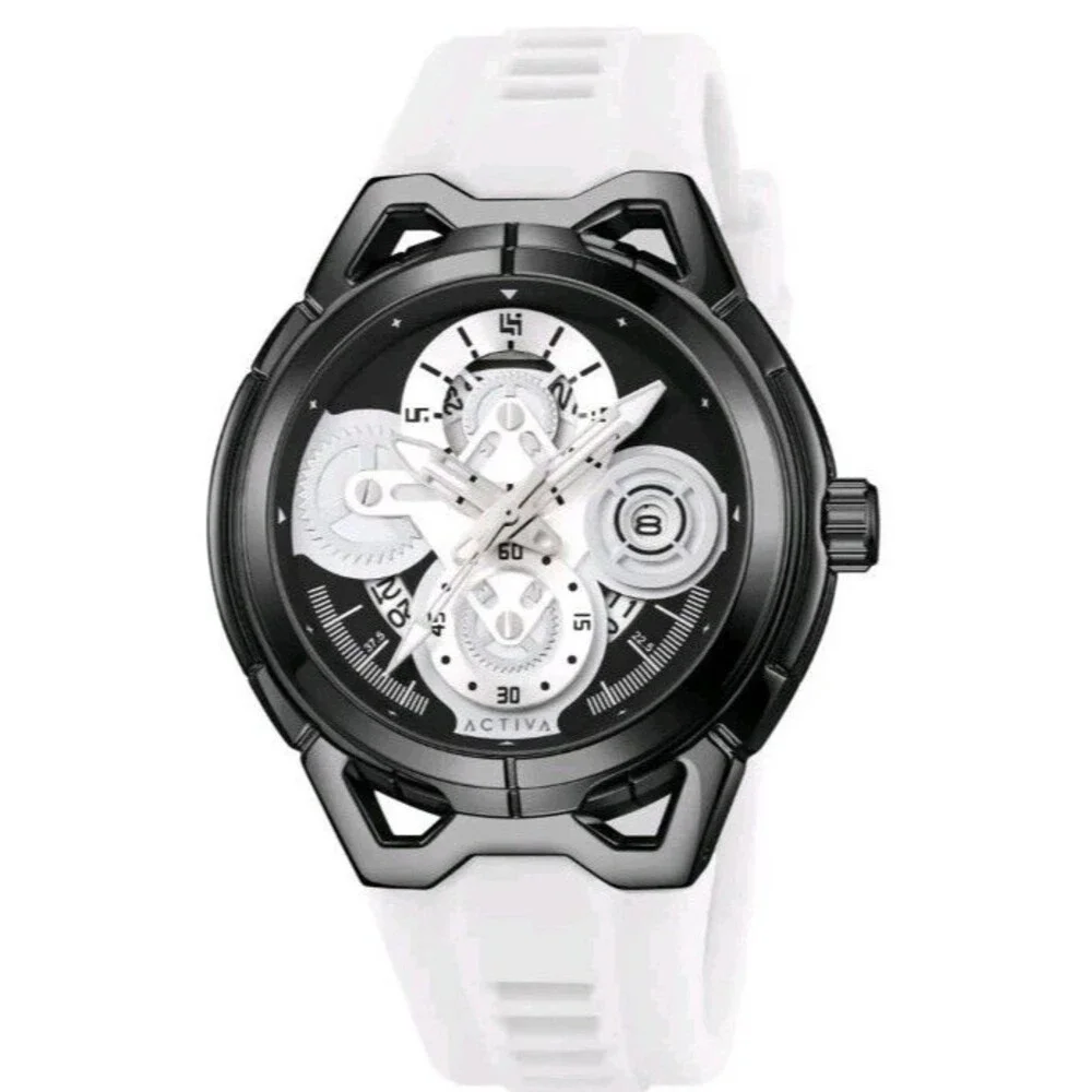 Activa Drift X Invicta Men's Watch, White - 44mm - ACW9349-002 NEW